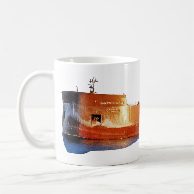 Mug James R. Bouteille de barker (Gauche)