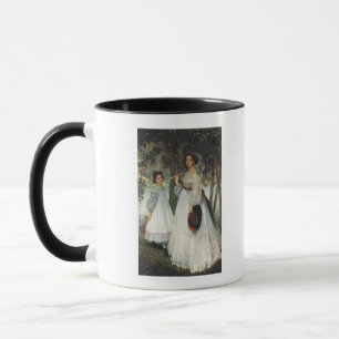 Mug James Tissot   les deux soeurs : Portrait, 1863