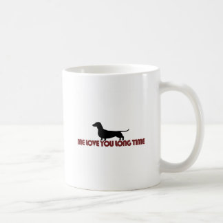 Mug J'amour vous teckel de long temps