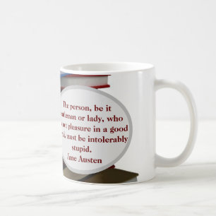 Mug Jane Austen plaisir du roman