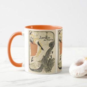Mug Jane Avril de la danseuse Art nouveau par Toulouse