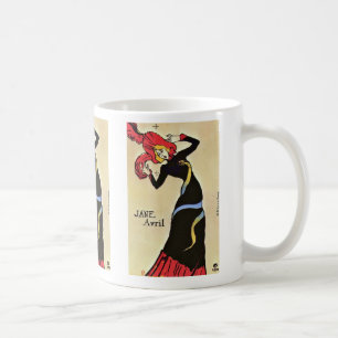 Mug Jane Avril, par Toulouse-Lautrec Henri De