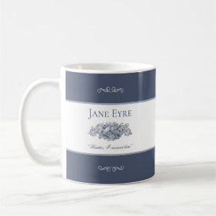 Mug Jane Eyre - Lecteur Je L'Ai Marié - Doves gris fo