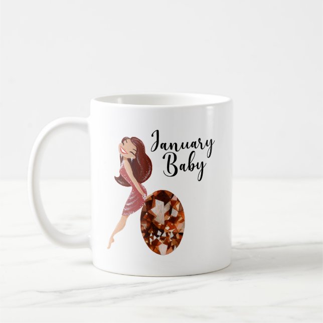 Mug Janvier Baby (Gauche)