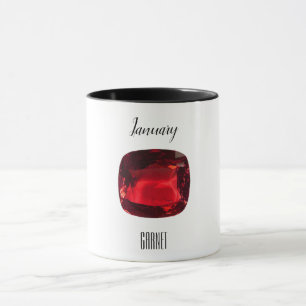 Mug janvier Birthstone