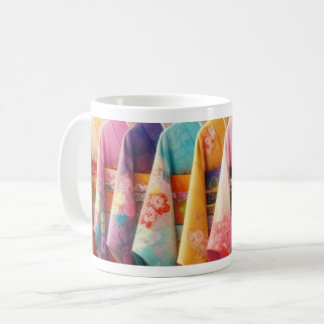 Mug Japanese Traditional kimono cool colorful 