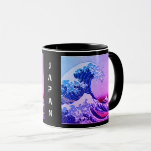 Mug Japon - Art japonais (Grande vague au large de Kan