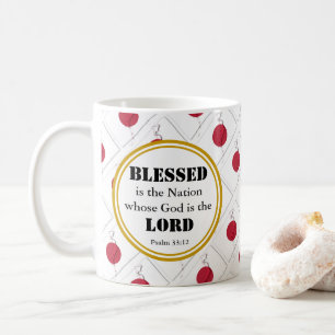 Mug JAPON Bienheureux Nation Monogramme Christian