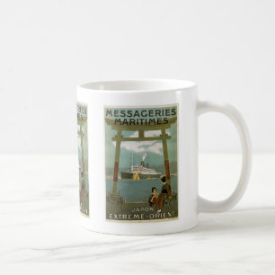 Mug "Japon l'Extrême-Orient" Messegeries Maritimes