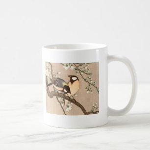 Mug Japonais Asiatique Koson Bird Chickadee Songbird
