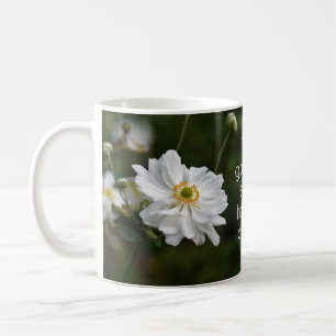 Mug Jardin blanc anémoné Fleurs Joyeux Lieu