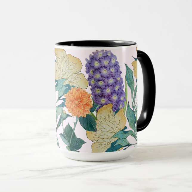 Mug Jardin botanique vintage (Devant droit)