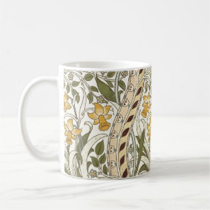 Mug Jardin de jonquilles William Morris Fleur Classiqu