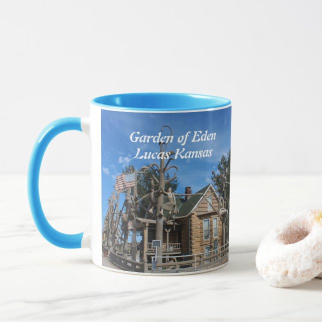 Mug Jardin d'Eden Lucas Kansas (Avec donut)