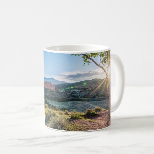 Mug Jardin Des Dieux Arbre Sunburst (Devant droit)