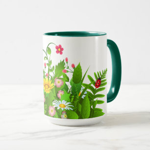Mug Jardin fleuri