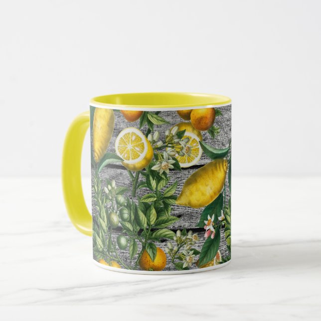 Mug Jardin rustique d'agrumes (Devant gauche)