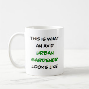Mug jardinier urbain, fervent