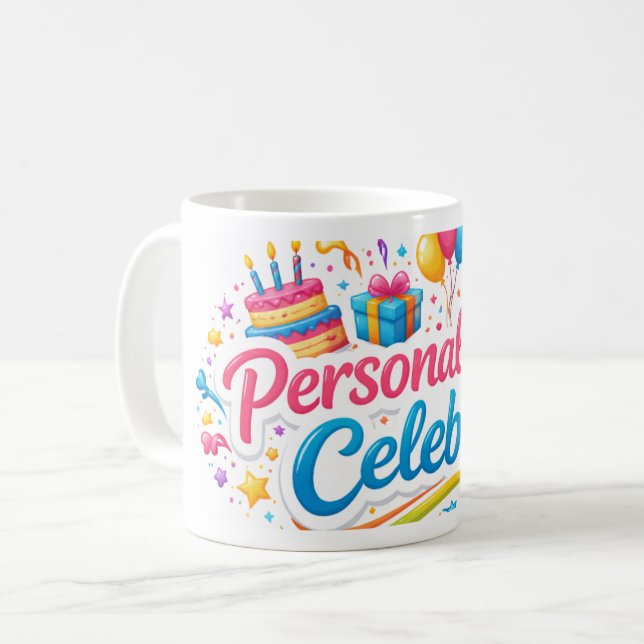 Mug Jarra Personalizada con Diseño de Personaliza y Ce (Devant gauche)