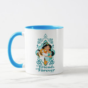 Mug Jasmine et Rajah "Amis pour toujours"