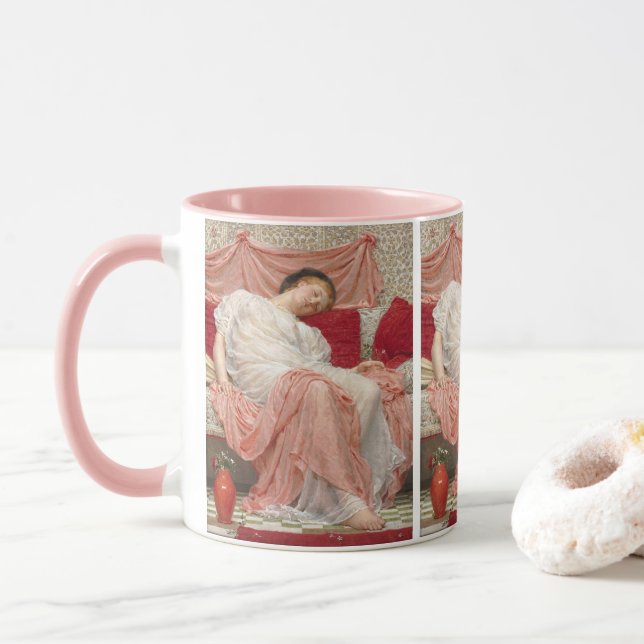 Mug Jasmine par Albert Joseph Moore, Beaux-Arts victor (Avec donut)