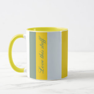 Mug Jaune clair et vert