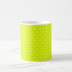 Mug jaune classique et vert menthe