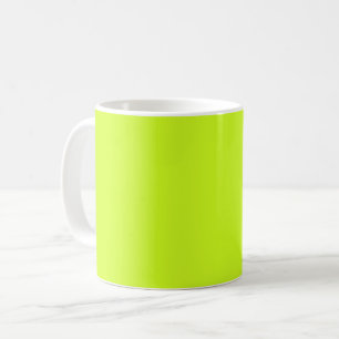 Mug Jaune de chaux (couleur solide)