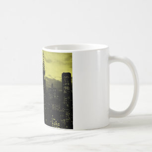Mug Jaune pointu Noir New York City