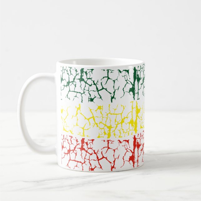 Mug Jaune vert. Red (Gauche)
