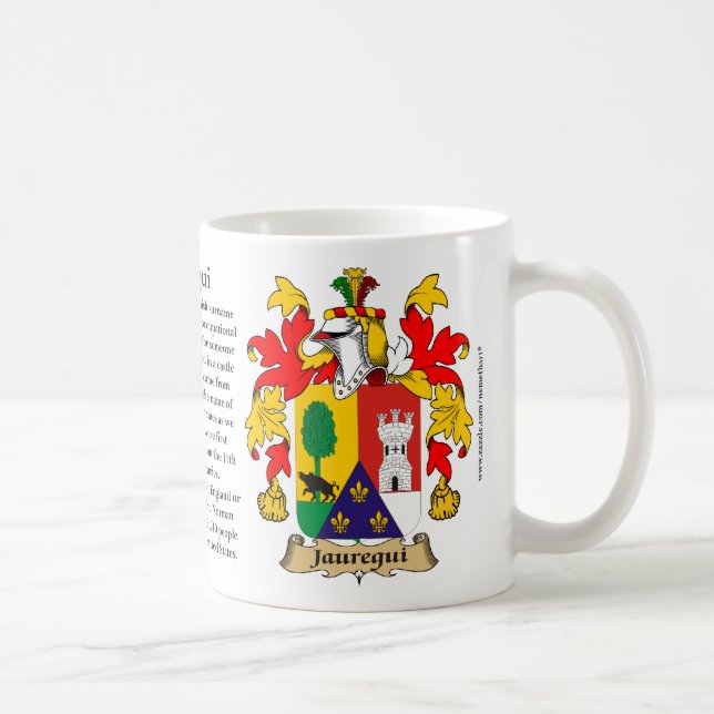 Mug Jauregui, l'origine, la signification et la crête (Droite)