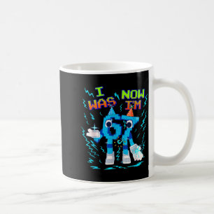 Mug J'avais 6 ans maintenant j'ai 7 ans Six Sept Drôle