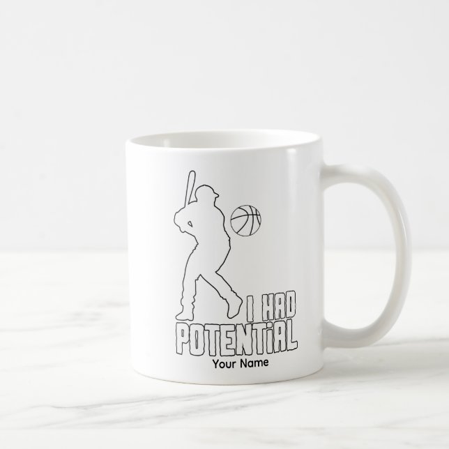 Mug J'avais du potentiel - JADP01 (Droite)