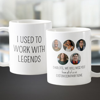 Mug J'Avais L'Habitude De Travailler Avec Légendes 5 C