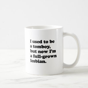 Mug J'avais l'habitude d'être un garçon manqué, mai