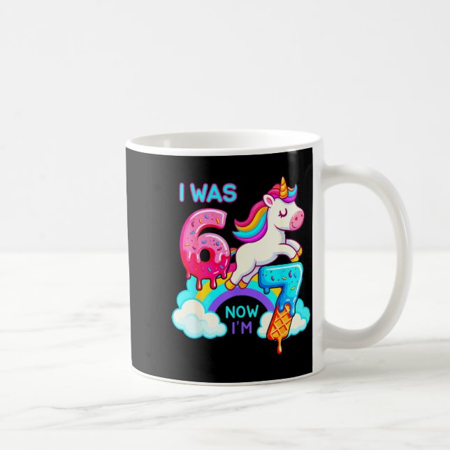 Mug J'avais six ans maintenant sept glace goutte licor (Droite)
