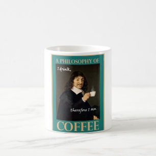 Mug Je bois, par conséquent je suis
