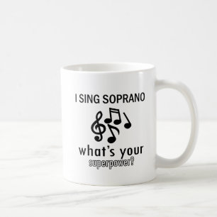 Mug Je chante le soprano