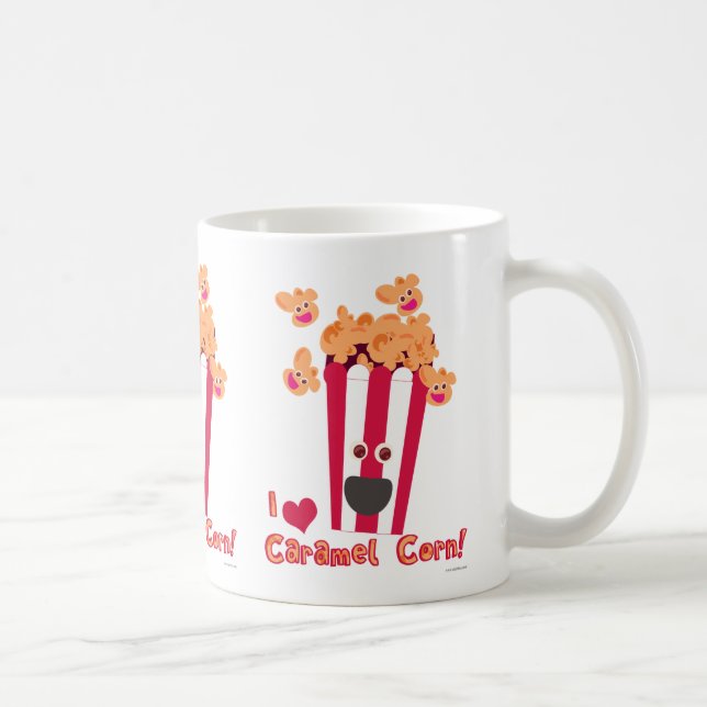 Mug Je Coeur Caramel Corn! (Droite)