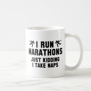 Mug Je Cours Des Marathons