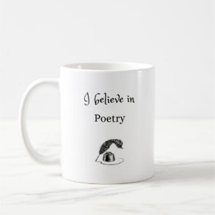 Mug Je crois en la musique de poésie