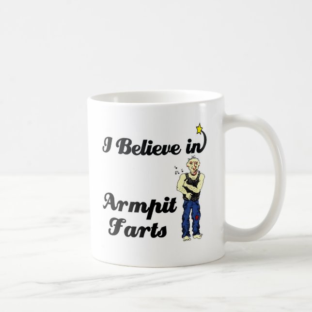 Mug je crois en la production d'armpit (Droite)