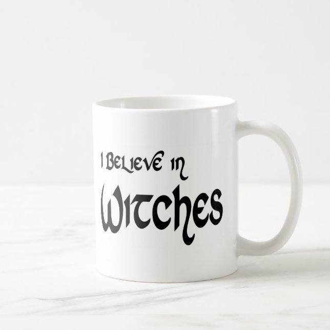 Mug Je crois en sorcières (Droite)