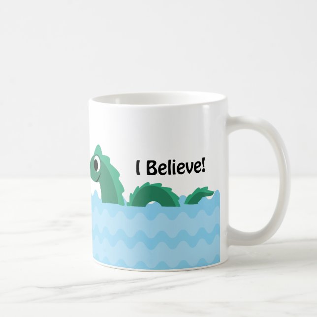 Mug Je crois le champion le monstre de Champlain de (Droite)