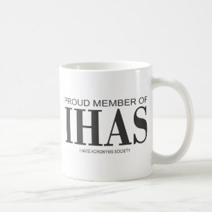 Mug Je déteste des acronymes