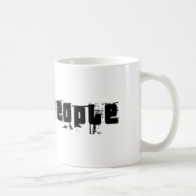 Mug Je déteste des personnes (Droite)