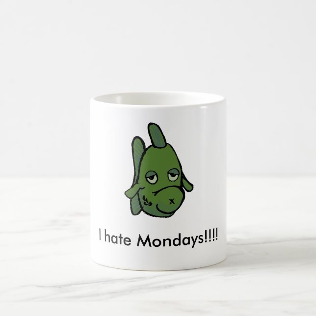 Mug Je déteste lundi ! ! ! ! Poissons (Centre)