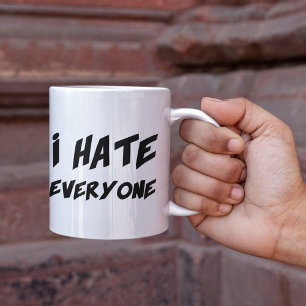 Mug Je déteste tout le monde