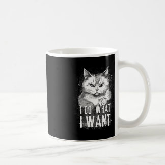 Mug Je Fais Ce Que Je Veux Chat Halloween Drôle Chat H