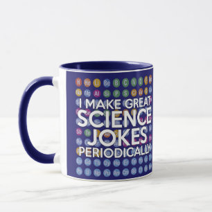 MUG JE FAIS DE GRANDES BLAGUES SCIENTIFIQUES PÉRIODIQU